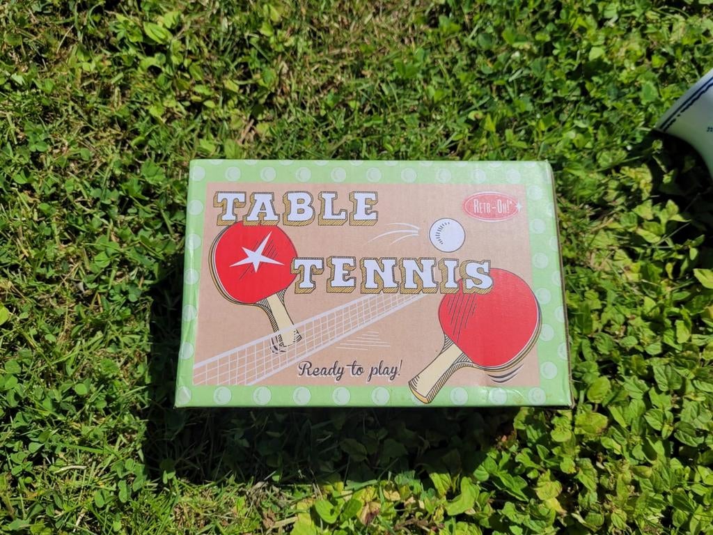 Table tennis retr-oh! Fun2give tafeltennis, Sport en Fitness, Ophalen of Verzenden