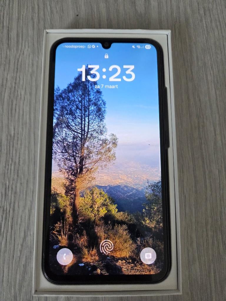 Samsung Galaxy A34 128gb, Telecommunicatie, Ophalen, Gebruikt, Zwart, Touchscreen