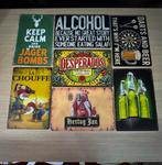 Metalen borden Darts and Beer, Alcohol, Hertog Jan, Ophalen of Verzenden, Gebruikt, Overige typen