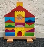 Goki, houten vormen puzzel, Ophalen of Verzenden, Minder dan 10 stukjes, Zo goed als nieuw, 6 maanden tot 2 jaar