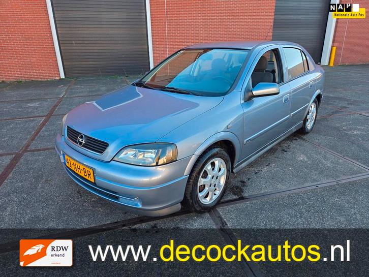 Opel Astra 1.6 Njoy/AUTOMAAT/AIRCO/TREKHAAK, Auto's, Opel, Bedrijf, Te koop, Astra, ABS, Airbags, Airconditioning, Centrale vergrendeling