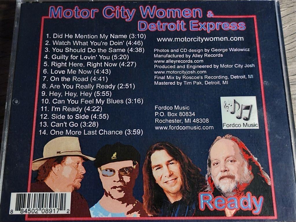 Motor City Women & Detroit Express – Ready [CdR], Ophalen of Verzenden, 1980 tot heden, Zo goed als nieuw, Jazz
