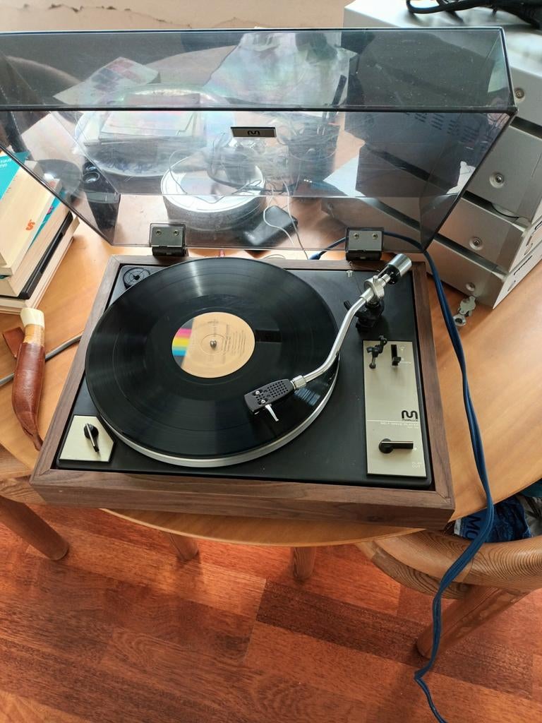 Prima MARLUX  MX-56. Woodplint. Nieuwe snaar en naald., Audio, Tv en Foto, Platenspelers, Ophalen of Verzenden, Overige merken