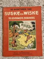 Suske en Wiske - Nr 33 - Geverniste Zeerovers - 1e druk 1958, Eén stripboek, Ophalen of Verzenden, Gelezen