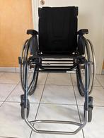 Panthera vast frame actieve rolstoel, Ophalen, Inklapbaar, Zo goed als nieuw, Duwrolstoel