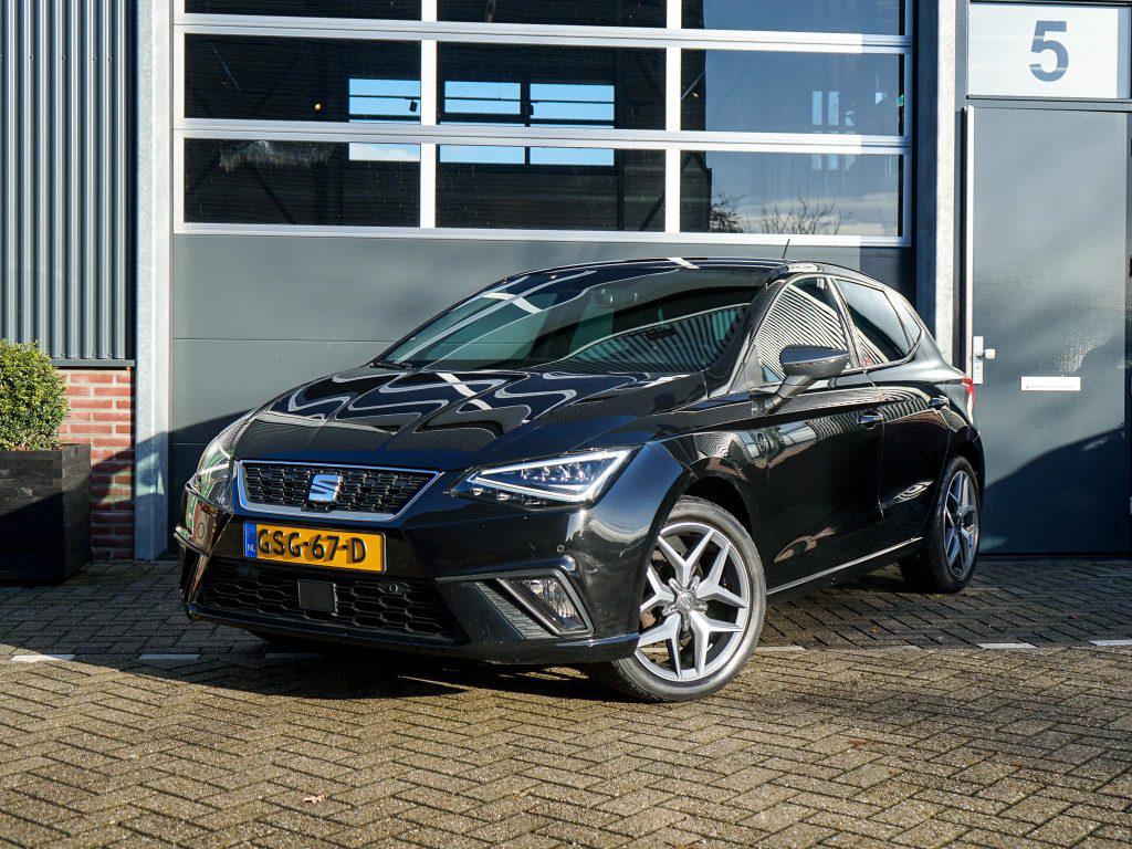 Seat Ibiza 1.0 TSI 70KW 5-DRS 2018 Zwart, 95 pk, Handgeschakeld, Particulier, Geïmporteerd