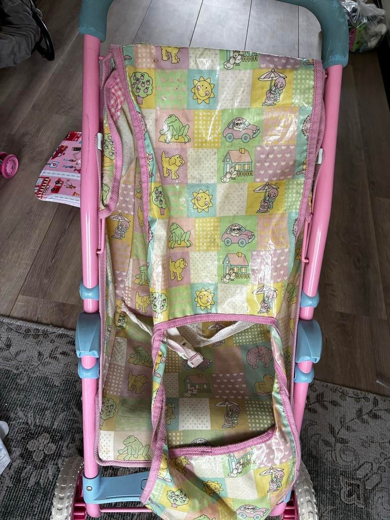 Baby Born kinderwagen - Roze poppenwagen, Ophalen, Gebruikt, Babypop