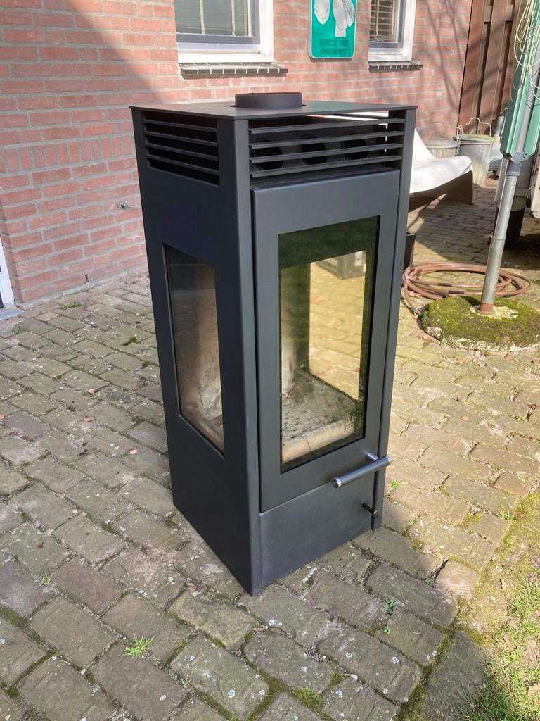 Houtkachel Austroflamm Glass, Ophalen, Gebruikt, Houtkachel, Vrijstaand