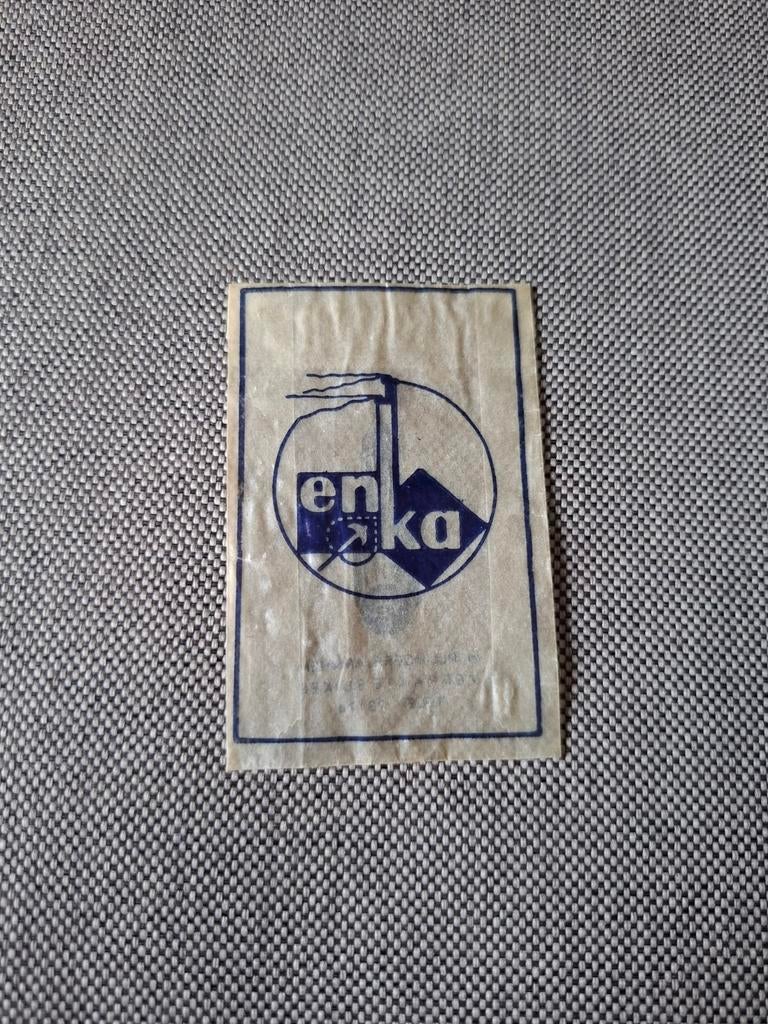 En Ka (EnKa) suikerzakje, Verzamelen, Ophalen of Verzenden, Nederland