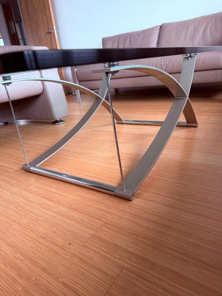 Design salontafel Rolf Benz, Huis en Inrichting, Tafels | Salontafels, Zo goed als nieuw, Minder dan 50 cm, 50 tot 100 cm, 100 tot 150 cm