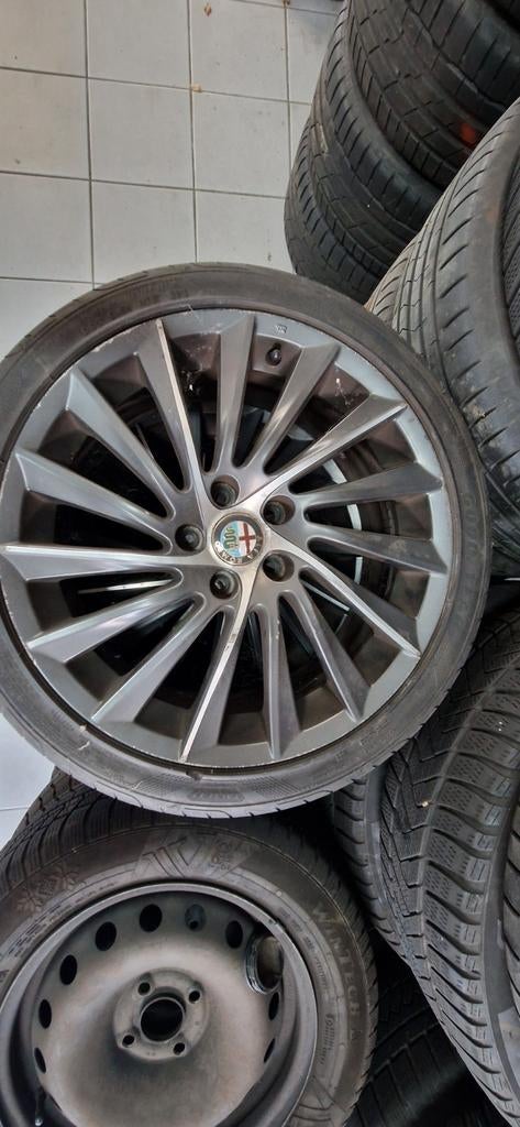 Alfa Romeo Giulietta Velgen met stoeprandschade, Gebruikt, Velg(en), Ophalen of Verzenden, Personenwagen