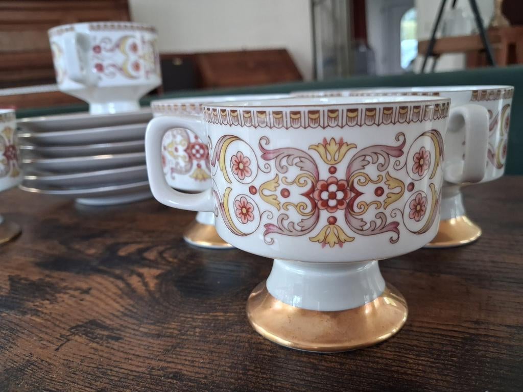 Eschenbach Bavaria porseleinen kop en schotel set, Ophalen