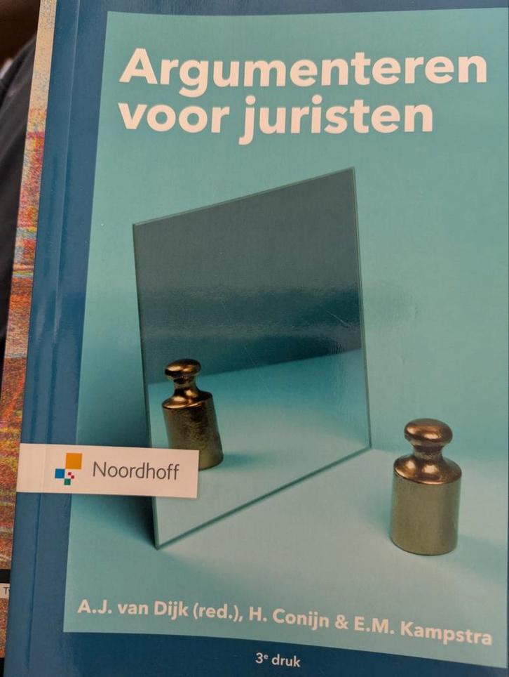 H. Colijn - Argumenteren voor juristen, Boeken, Studieboeken en Cursussen, Zo goed als nieuw, Ophalen of Verzenden