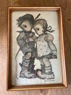 Hummel prent, ingelijst 22x32 cm, Ophalen of Verzenden, Zo goed als nieuw, Overige onderwerpen
