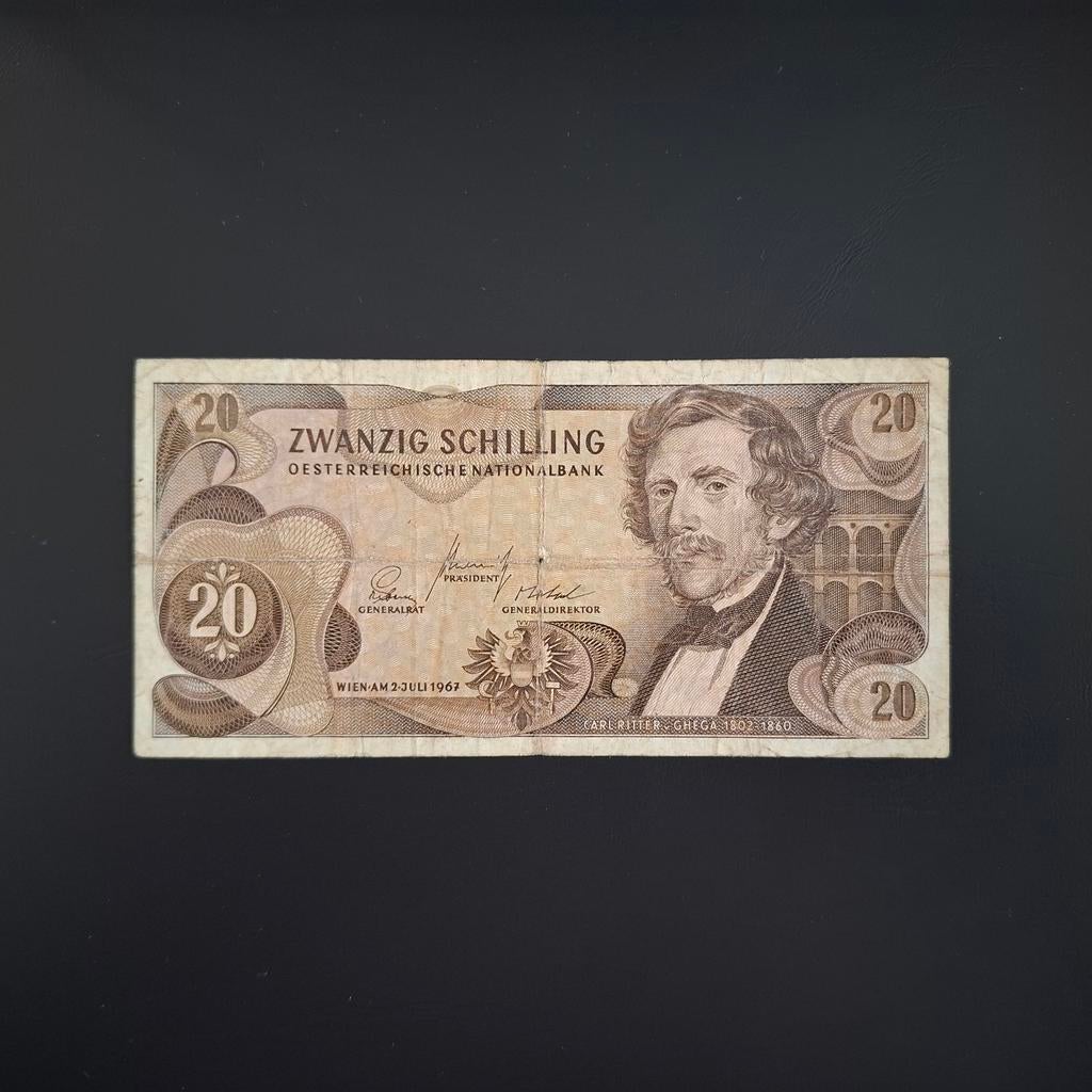 20 shilling Oostenrijk #062, Postzegels en Munten, Bankbiljetten | Europa | Niet-Eurobiljetten, Verzenden, Oostenrijk, Los biljet