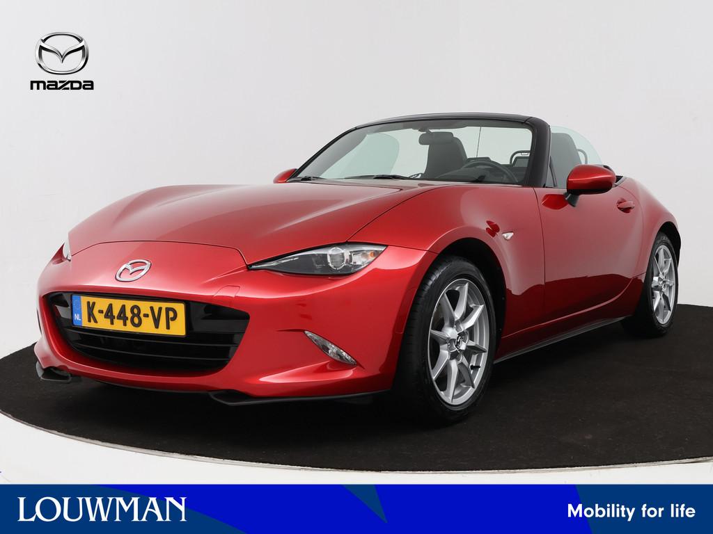 Mazda MX-5 1.5 SkyActiv-G 131 S | Airco | Dealer onderhouden, Auto's, Mazda, Keurmerk '100% Onderhouden', 12 maanden, Gebruikt