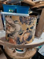 Lampenkap met bloem motief zgan, Ophalen of Verzenden, Rond, 25 tot 50 cm