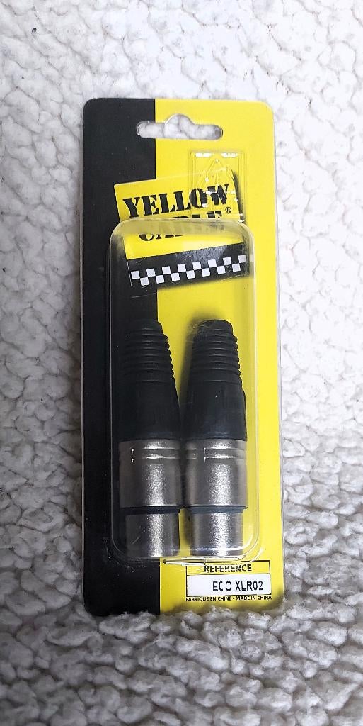 Yellow Cable XLR Female Plug (10x), Ophalen of Verzenden, Nieuw, Apparatuur