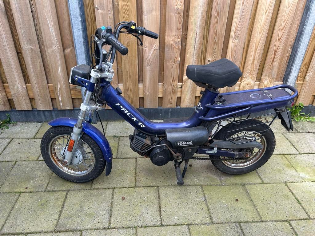 Tomos Pack'r brommer, Fietsen en Brommers, Brommers | Tomos, Ophalen, Gebruikt, Maximaal 45 km/u, Overige modellen