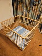 GEUTHER inklapbare box - verstelbaar en wieltjes, Kinderen en Baby's, Boxen, Ophalen, Zo goed als nieuw, Wieltjes