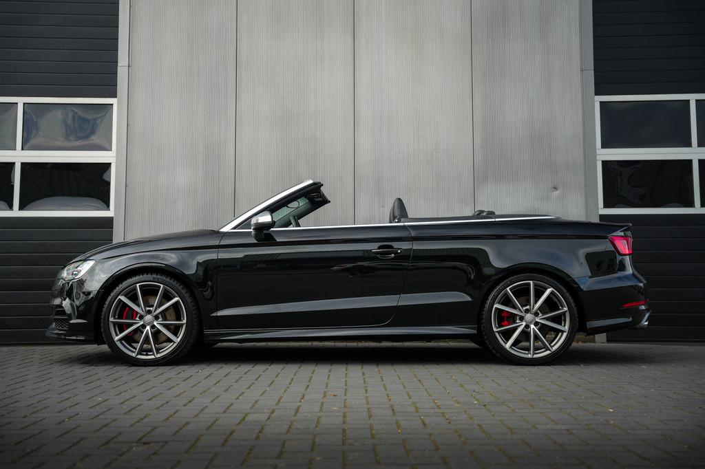 Audi S3 Cabriolet 2.0 TFSI 301 pk S3 Quattro Pro Line Plus S, Auto's, Automaat, S3, Gebruikt, Zwart