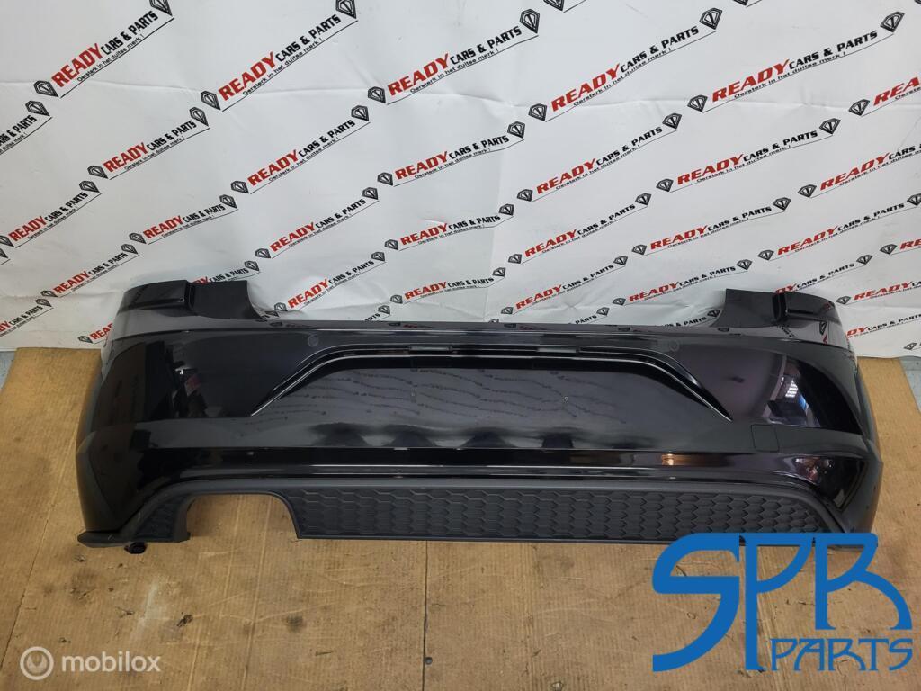 Achterbumper VW Polo 2G AW1 GTI LC9X ACHTER BUMPER DIFFUSER, Gebruikt, Volkswagen, Ophalen of Verzenden, Achter