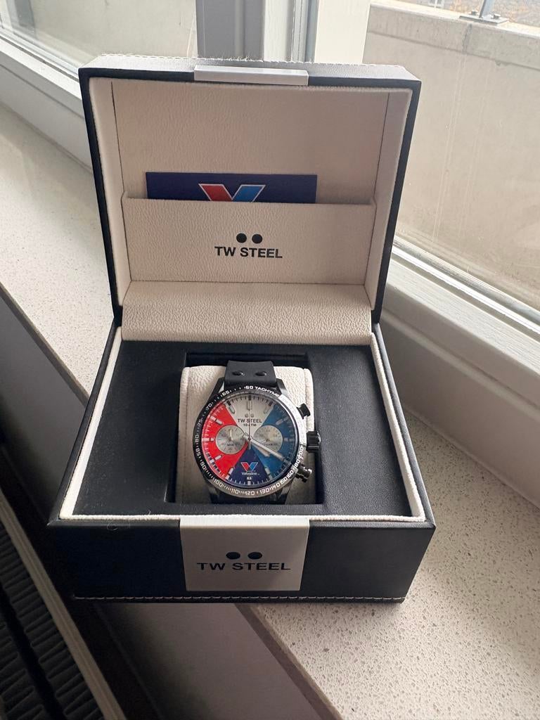 TW Steel Valvoline Limited Edition Horloge -, Leer, Staal, Polshorloge, Nieuw