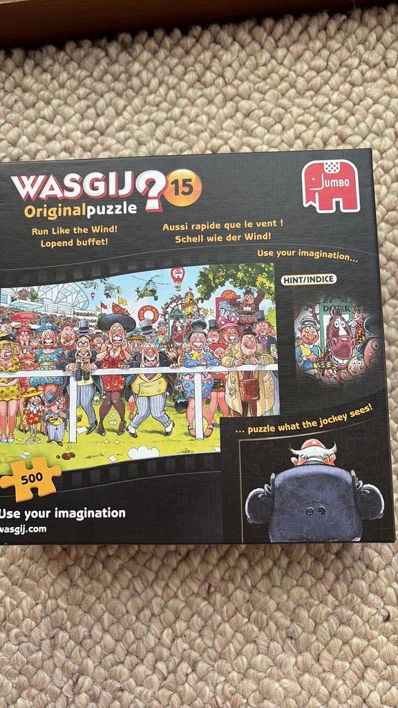 Wasgij puzzel Lopend buffet 500 stukjes, Ophalen, 500 t/m 1500 stukjes, Zo goed als nieuw