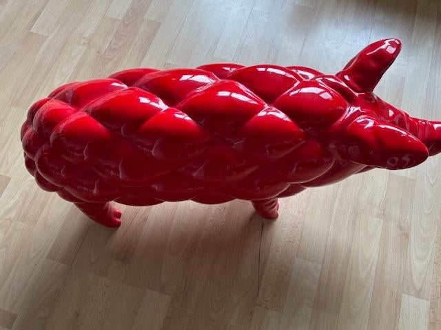 Leuk rood varken, Ophalen, Gebruikt