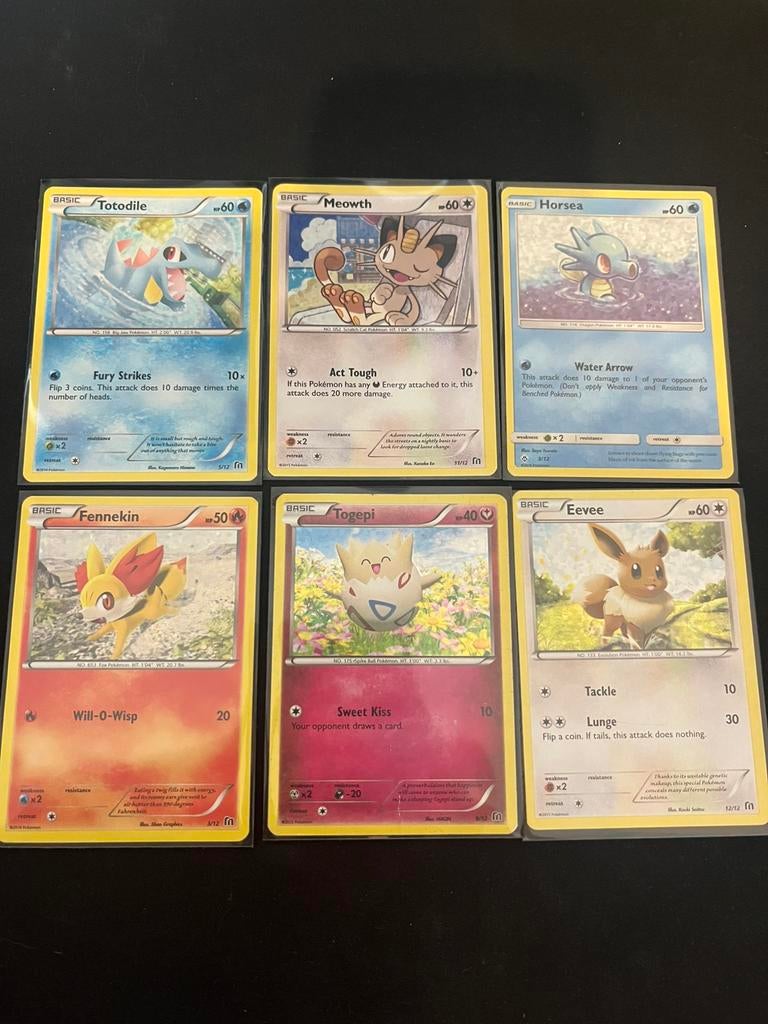 Pokemon Mcdonalds holo's, Ophalen of Verzenden, Gebruikt, Meerdere kaarten