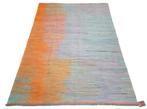 NEW Handgeweven modern wol Kelim tapijt Larmina 150x201cm, Crème, Onbekend@voorbeeld.com, 150 tot 200 cm, Onbekend