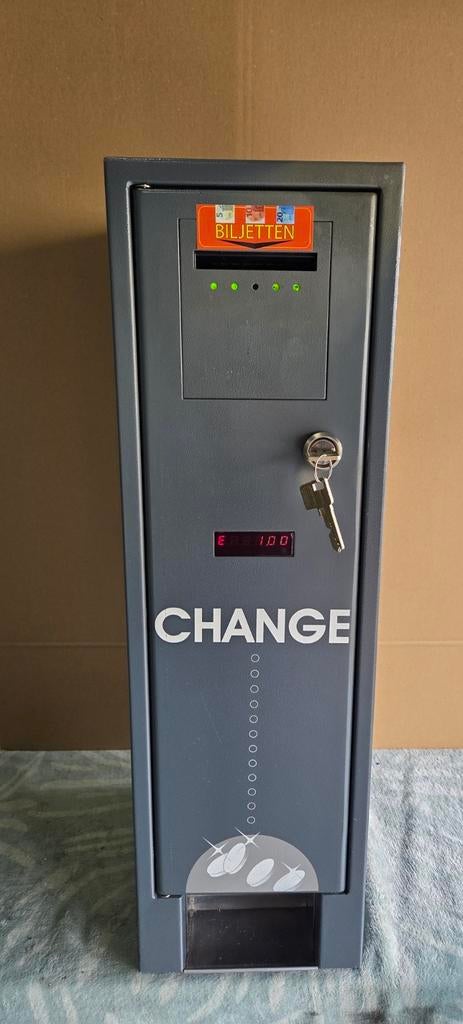 Wisselautomaat, Ophalen, Gebruikt