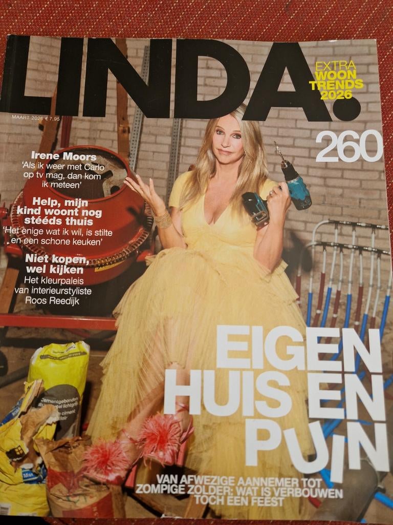 NIEUWE "LINDA" MAART 2026, Ophalen of Verzenden, Nieuw, Glossy