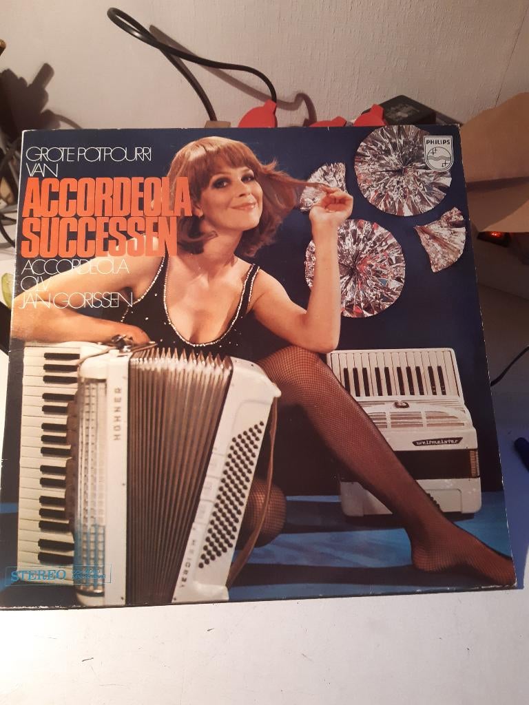 Jan Gorissen-grote potpouri accordeon (Z212-96), Ophalen of Verzenden, Zo goed als nieuw, Overige formaten