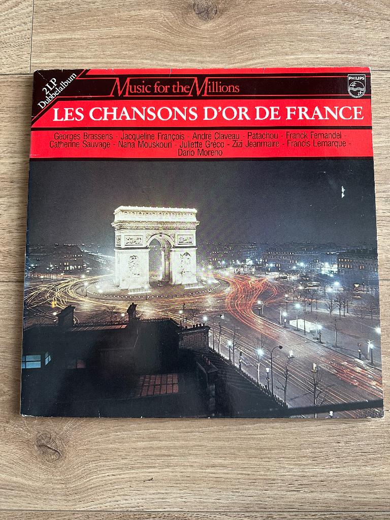 Les Chansons D’or De France, Ophalen, Gebruikt, 12 inch, Europees