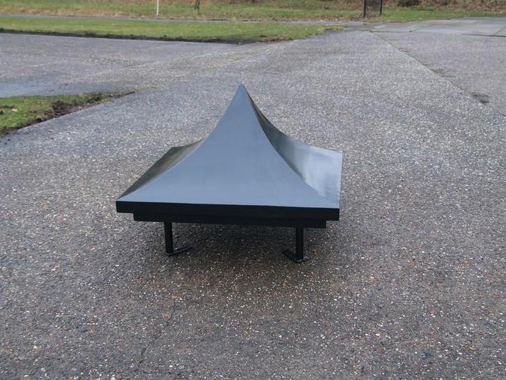 Schoorsteenkappen Schoorsteenkap, Doe-het-zelf en Verbouw, Dakpannen en Dakbedekking, Nieuw, Dakpannen, Steen of Klei, Zwart, 15 m² of meer