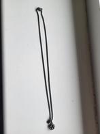 Buddha to buddha ketting met lotus hanger, Ophalen, Zilver, Zilver, Met hanger