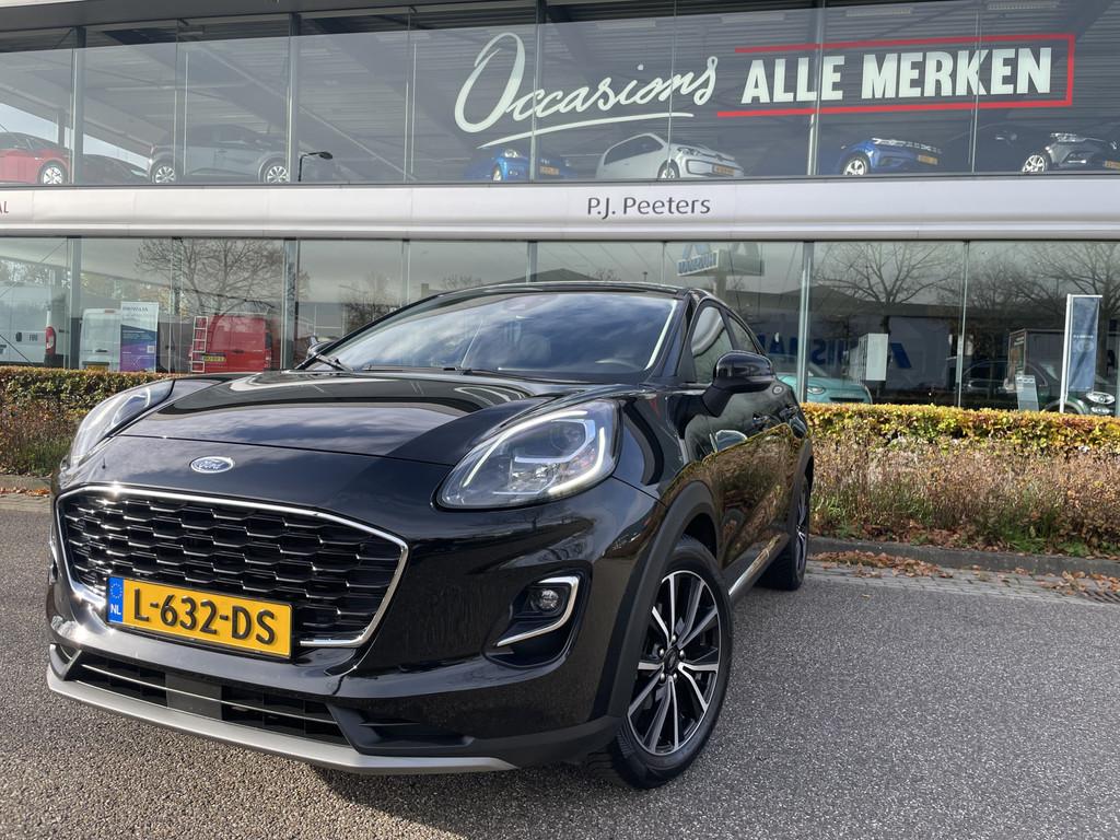 Ford Puma 1.0 EcoBoost Hybrid Titanium X Climate control - C, Voorwielaandrijving, Stof, Euro 6, Bedrijf