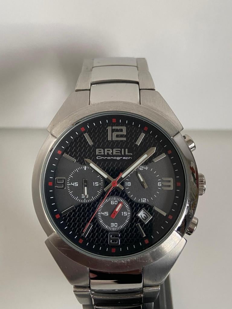 Breil Chronograph TW1275, Gebruikt, Zwart, IOS, Ophalen of Verzenden