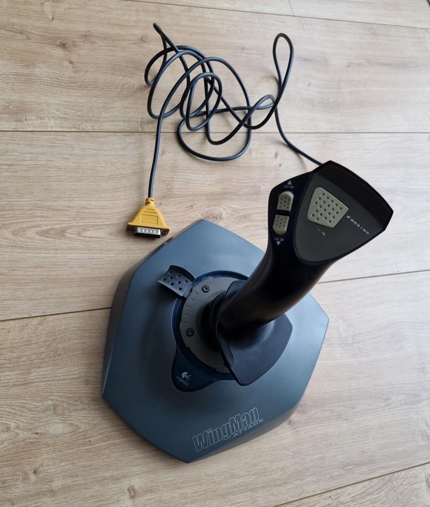 Joystick Logitech Wingman Attack, Ophalen of Verzenden, Gebruikt, Logitech