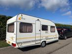 DELTA 4600 DB FLEVO RONDZIT VAST BED VOORTENT, Caravans en Kamperen, Caravans, Niet ingevuld, Rondzit, Bedrijf, Niet ingevuld