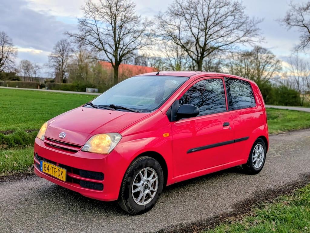 Daihatsu Quore 2006 | apk | airco | trekhaak, Auto's, 600 kg, 18 €/maand, 4 stoelen, Origineel Nederlands