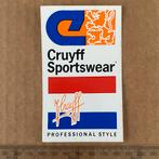 sticker cruyff sportswear, Verzenden, Zo goed als nieuw