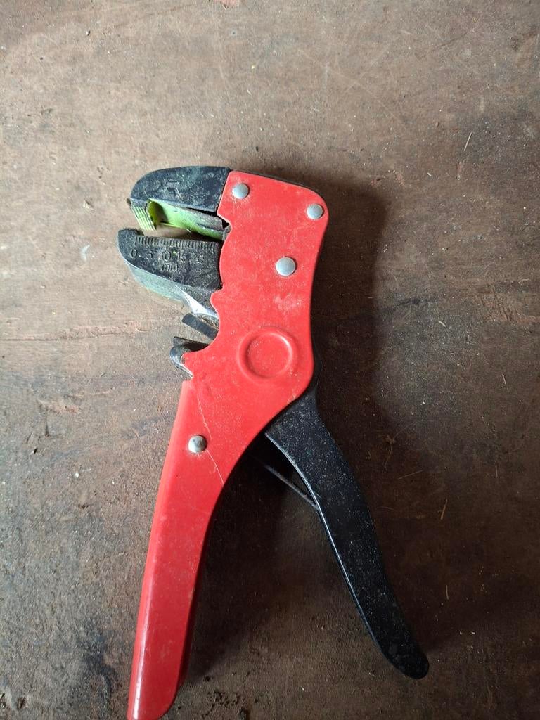 Automatische strip tang, Ophalen, Gebruikt