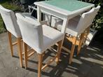 Ikea barstoelen 4st. GRATIS!!! MOET WEG!, Ophalen, Gebruikt, 60 tot 90 cm, 4 krukken