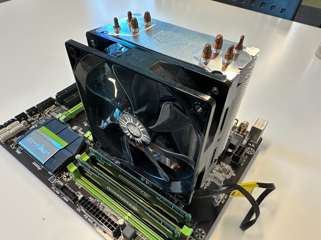 Cooler Master Hyper 212 EVO S1150/1151 processorkoeler, Ophalen of Verzenden, Gebruikt, Luchtkoeling
