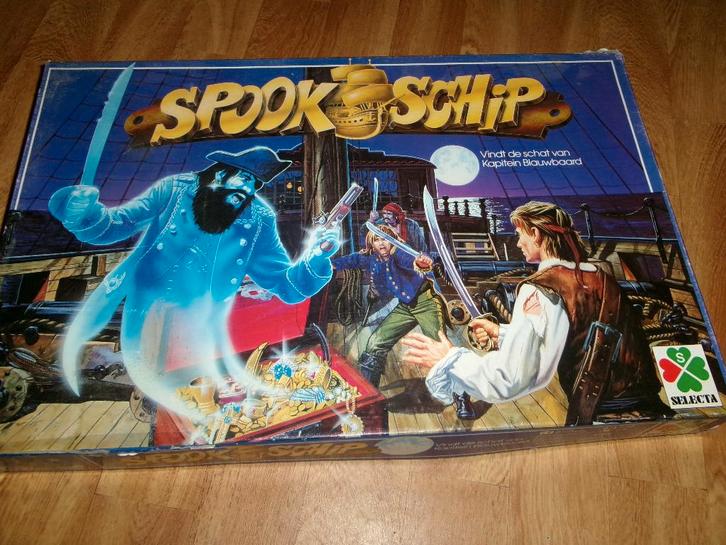 Spookschip, Hobby en Vrije tijd, Gezelschapsspellen | Bordspellen, Gebruikt, Drie of vier spelers, Ophalen of Verzenden