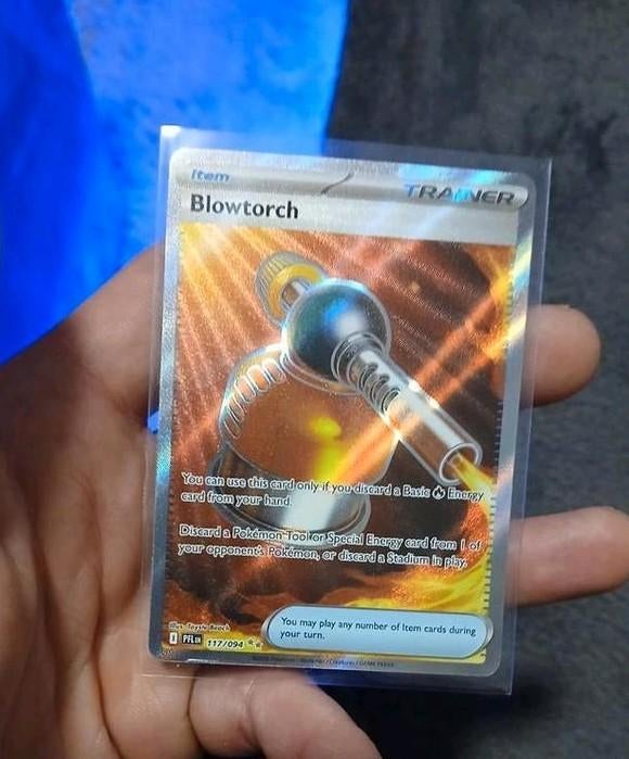 Blowtorch 117/94 Phantasmal Flames Pokémon kaart, Ophalen of Verzenden, Nieuw