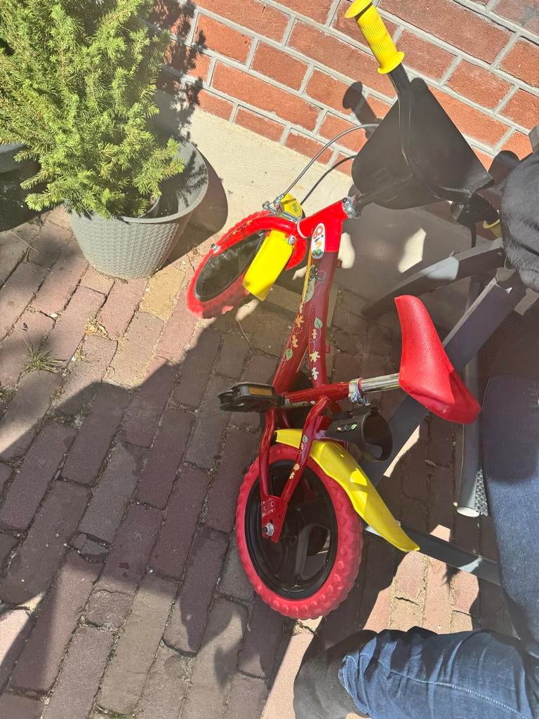 Leuke en goed onderhouden Bing kinderfiets, Ophalen, Gebruikt, Terugtraprem, Minder dan 16 inch