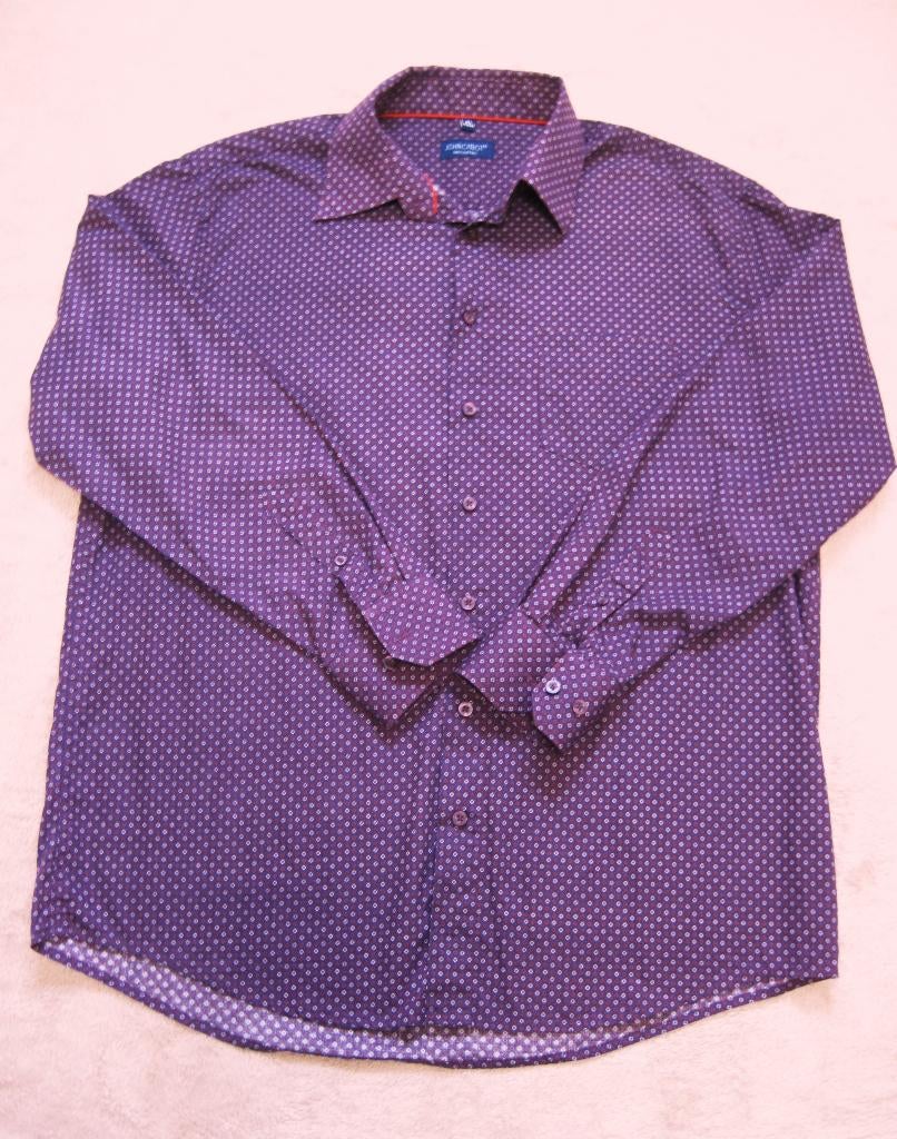 qbl  LEUK OVERHEMD van JOHN CABOT Maat:XL, Kleding | Heren, Overhemden, Ophalen of Verzenden, Zo goed als nieuw, Overige kleuren